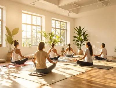 Holistic wellness yoga and meditation